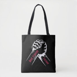 BOLSO DE TELA MEJORES AMIGOS POR SIEMPRE JUNTOS, DÍA DEL AMIGO,