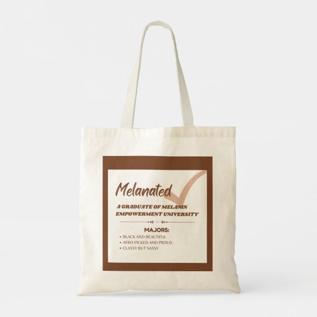 Bolso De Tela "Melanado" (Reverso)