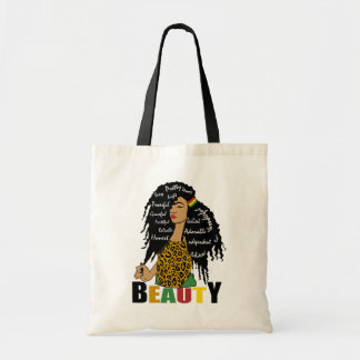 Bolso De Tela Melanin La Chica Negra Mágica Mujer Afroamericana