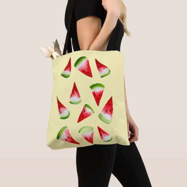 Bolso De Tela Melaza acuática linda fruta (Detalle)