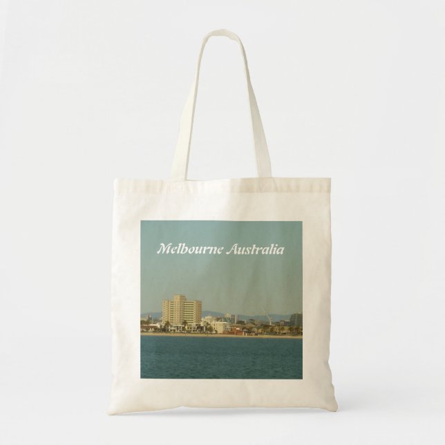 Bolso De Tela Melbourne Australia (Frente)