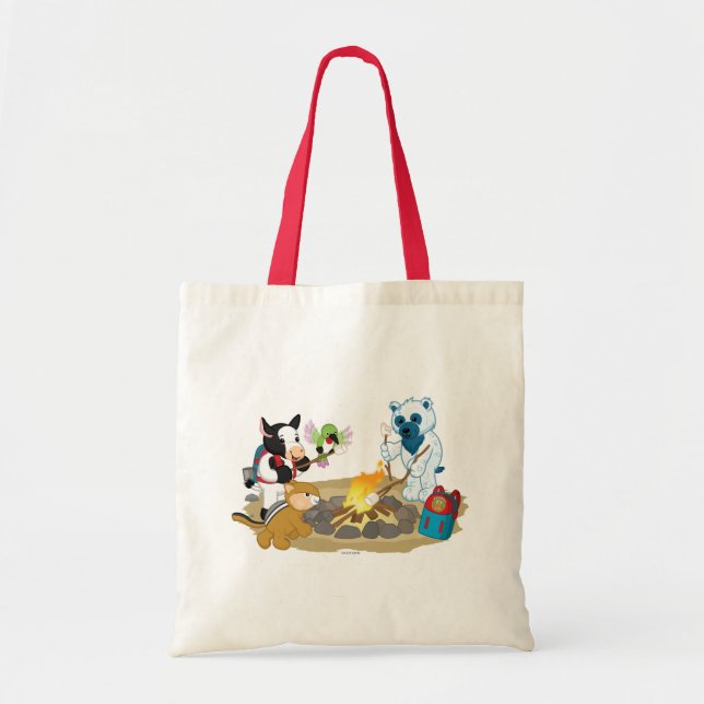 Bolso De Tela Melcochas de la hoguera de Webkinz el | (Frente)