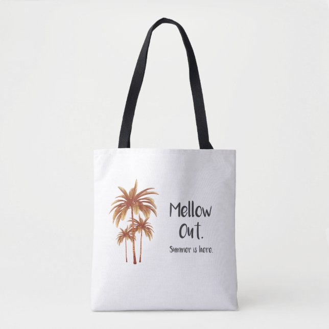 Bolso De Tela Mellow hacia fuera - el verano está aquí (Anverso)