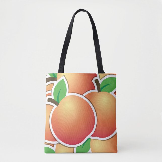 Bolso De Tela Melocotón (Anverso)
