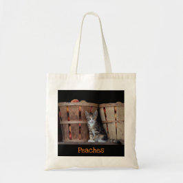 Bolso De Tela Melocotón