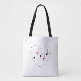 Bolso De Tela Melodía del amor (Fusión)