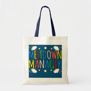 Bolso De Tela Meltdown Manager Daycare Provider Children
