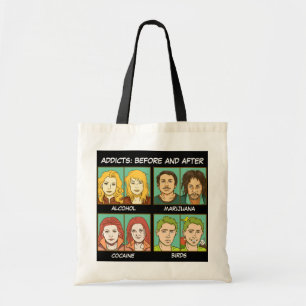 Bolso De Tela Meme del pájaro