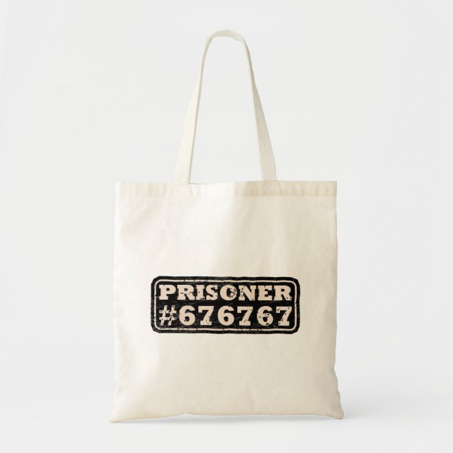 Bolso De Tela Meme del preso 67 (Frente)