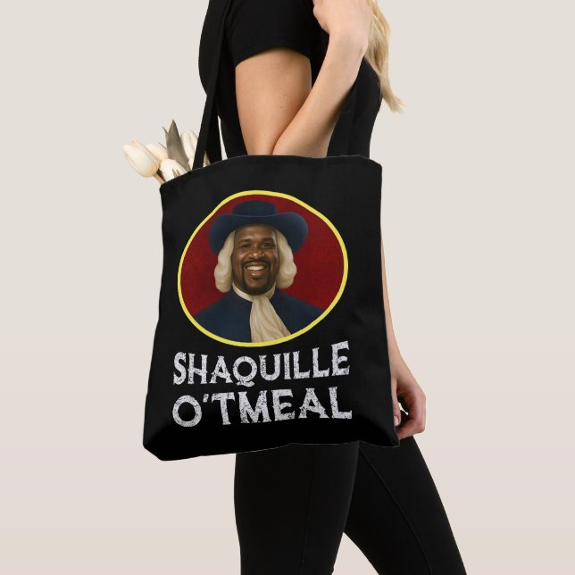 Bolso De Tela Meme divertido de Shaquille Oatharé (Detalle)
