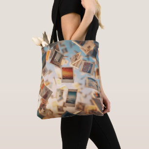 Bolso De Tela Memorias flotantes de Polaroid