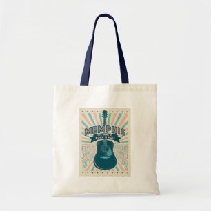 Bolso De Tela Memphis, TN: Serie de guitarras   Rock-N-Roll