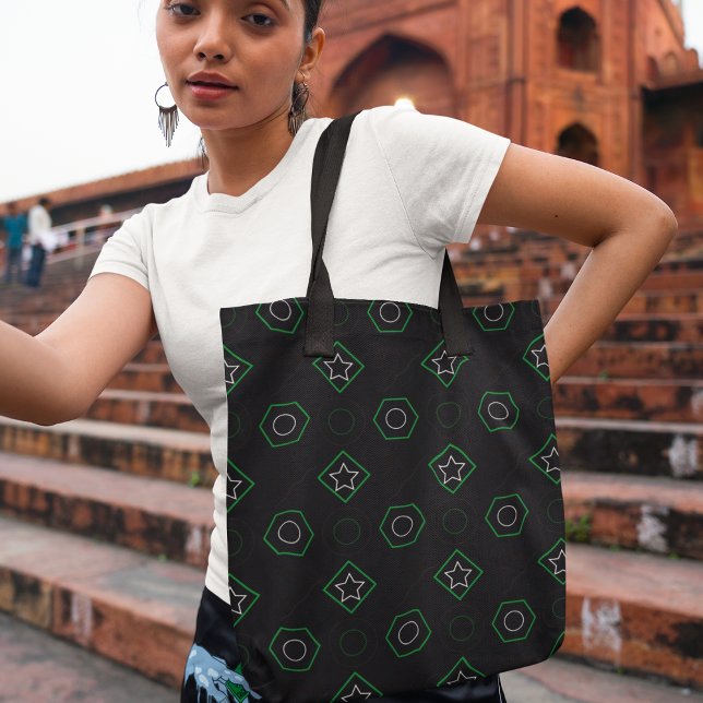 Bolso De Tela Memphis verdes (Subido por el creador)