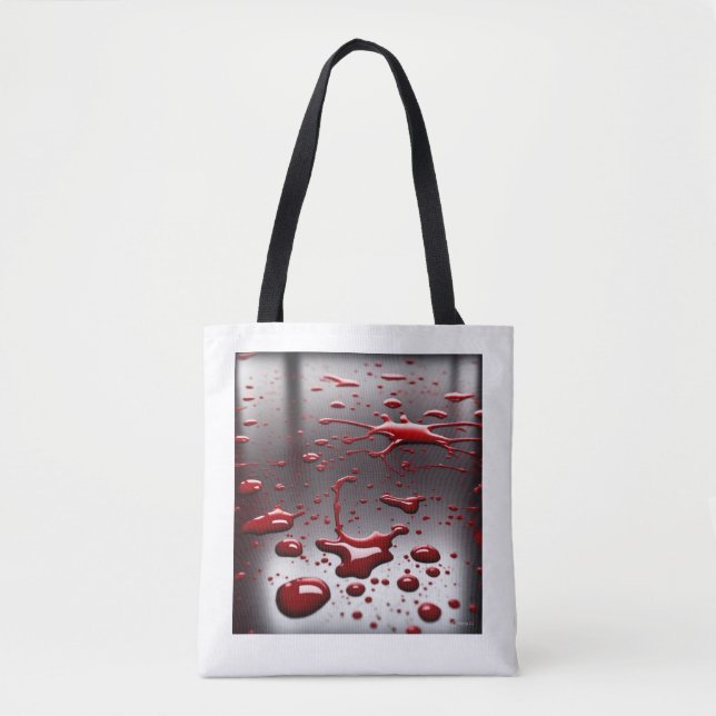 Bolso De Tela menaje de sangre (Anverso)