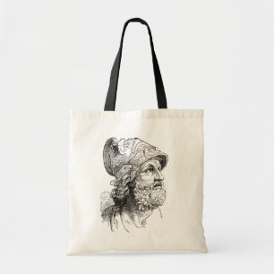 Bolso De Tela Menelaus, de la historia ilustrada del mundo