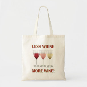 BOLSO DE TELA ¡MENOS CUIDADO, MÁS VINO!