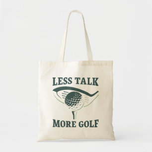 Bolso De Tela Menos hablar más de golf