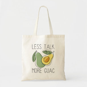 Bolso De Tela Menos Hablar Más Guac