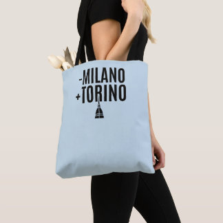 Bolso De Tela Menos Milán, Más Turín - Ironía Saboyana