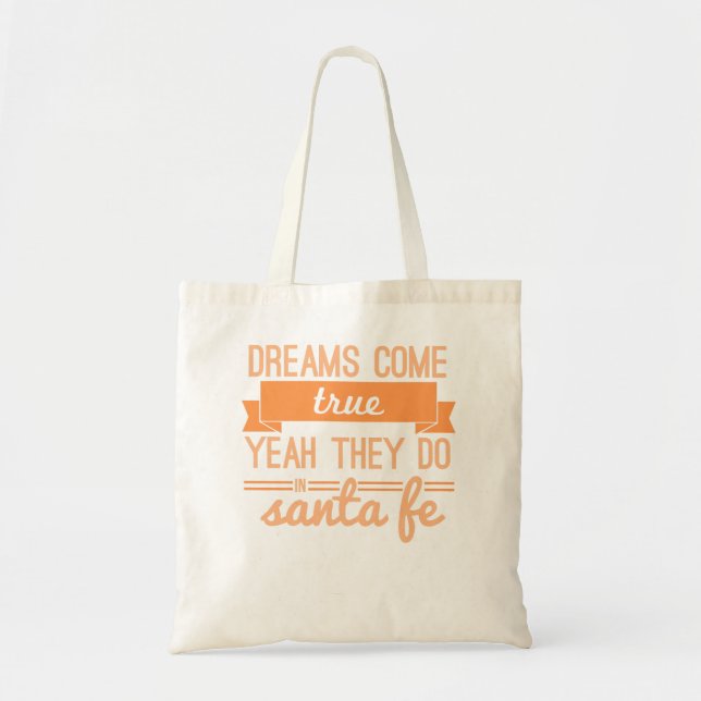 Bolso De Tela Mens Mis sueños favoritos se hacen realidad (Frente)