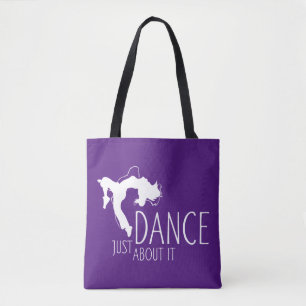 Bolso De Tela Mensaje gracioso - Baila sobre eso 2