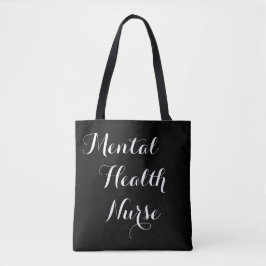 Bolso De Tela Mental Health Enfermera Tote Bag
