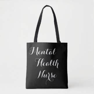 Bolso De Tela Mental Health Enfermera Tote Bag