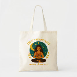 Bolso De Tela Mentalidad Celestial Moon Tote Bag