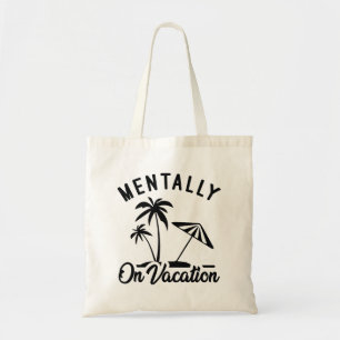 Bolso De Tela Mentalmente De Vacaciones