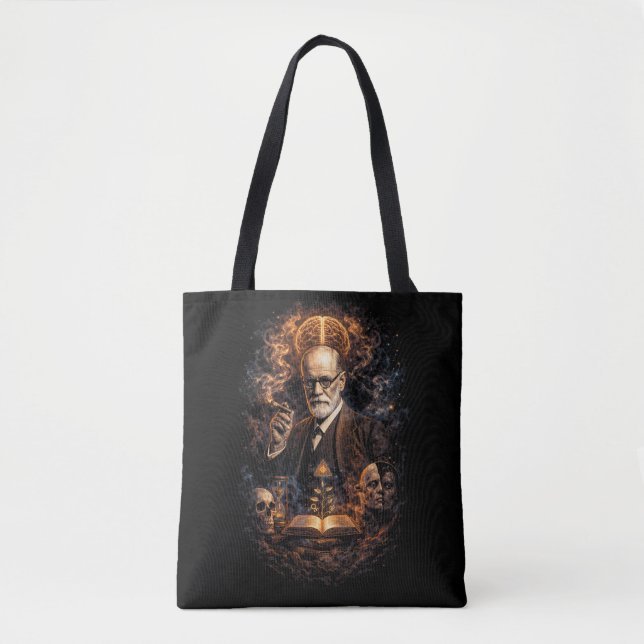 Bolso De Tela Mente de Fuego (Anverso)
