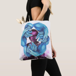Bolso De Tela Mente tranquila manos protectoras
