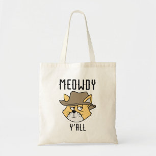 Bolso De Tela Meowdy Y'all