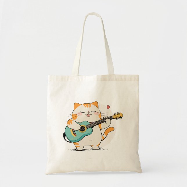 Bolso De Tela Meows and Melodies (Frente)