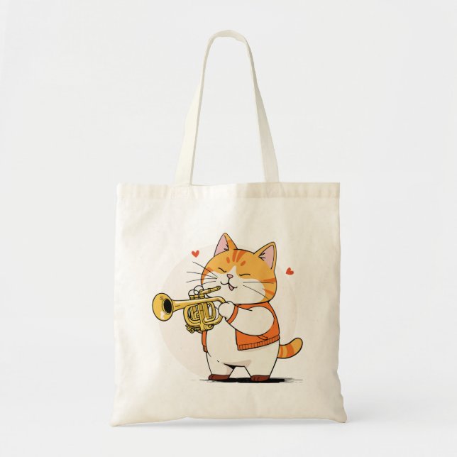 Bolso De Tela Meows and Melodies (Frente)
