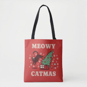 Bolso De Tela Meowy Catmas