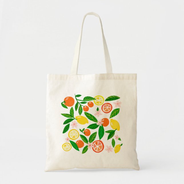 Bolso De Tela Mercado de agricultores de fruteros para celebraci (Frente)