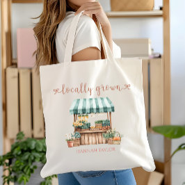 Bolso De Tela Mercado de agricultores locales