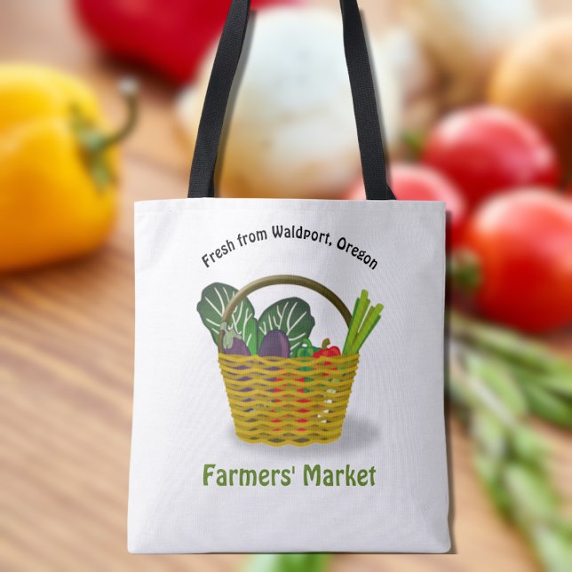 Bolso De Tela Mercado de agricultores locales (Subido por el creador)