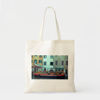 Bolso De Tela Mercado de barcos, Comida fresca de granja, Veneci