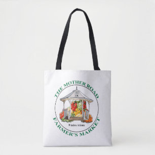 Bolso De Tela Mercado de los agricultores