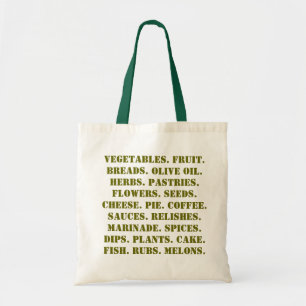 Bolso De Tela mercado de los granjeros