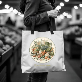 Bolso De Tela Mercado de personalizados de agricultores Baby Sho