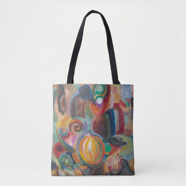 Bolso De Tela Mercado portugués | Sonia Delaunay-Terk | (Anverso)