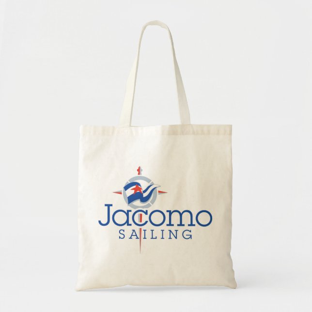Bolso De Tela Mercancía del Jacomo Sailing Club (Frente)