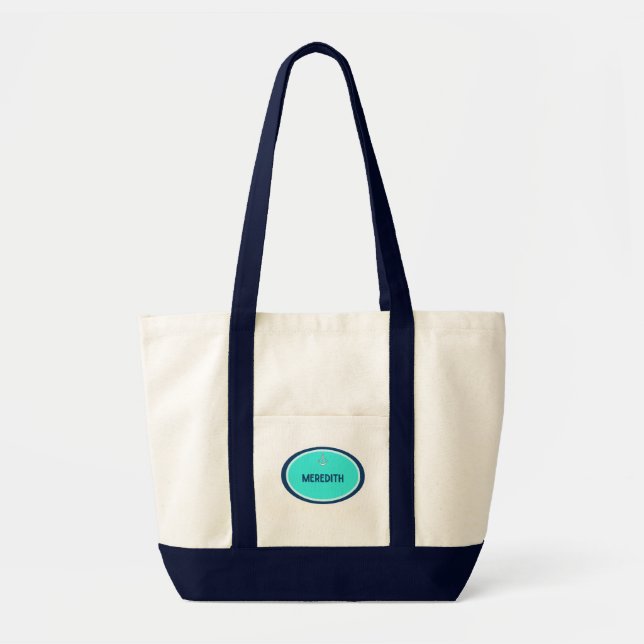 Bolso De Tela Meredith, New Hampshire Tote Bag (Frente)