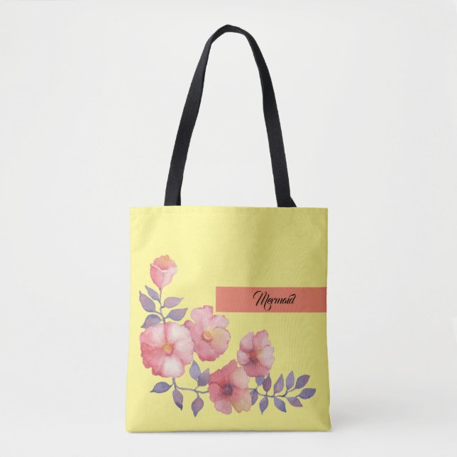 Bolso De Tela Mermaid (Anverso)