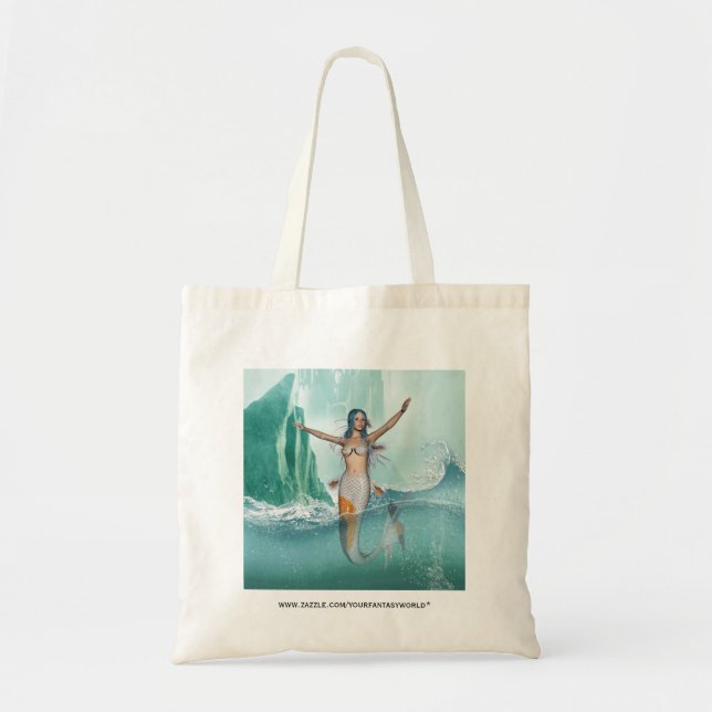 Bolso De Tela Mermaid (Frente)