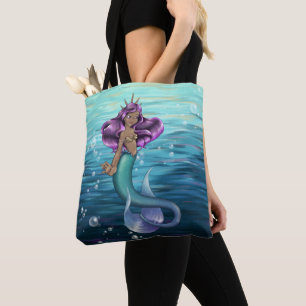 Bolso De Tela Mermaid Iole
