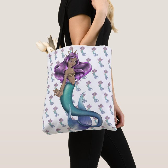 Bolso De Tela Mermaid Iole (Detalle)