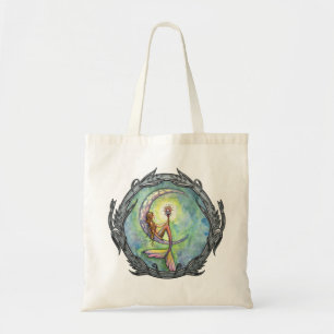 Bolso De Tela Mermaid Moon Fantasy Art Tote